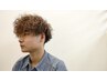 【NEWOPEN記念】メンズカット+パーマ+カラー　￥￥5400→￥13800