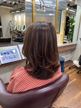 アルボーテルジェ(Art BeAute' ROUGET) かたまり白髪のお客様☆30代/40代/50代
