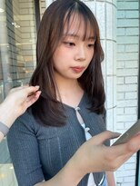 ミニヨン バイ ハピネス 高の原店(mignon by Happiness)&nbsp;レイヤーカット　ニュアンスカラー髪質改善