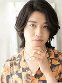 20代30代アースカラーカルマパーマメンズカットf戸田公園