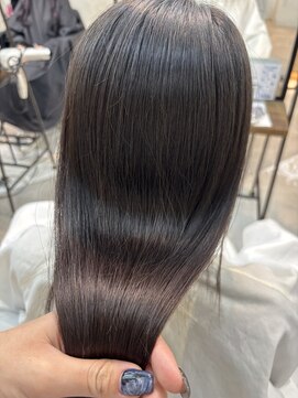 ゼスト パーク(ZEST PARK) 透明感カラー　酸性ストレート　髪質改善　ブラウン　吉祥寺