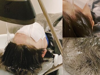 ウイ バイ ファースト 北四番丁店(u'i by first)の写真/<髪も心も極上の癒しを>頭皮環境からケアして健康な美髪へ*[髪質改善/縮毛矯正ヘッドスパ/トリートメント]