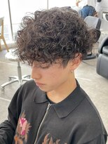 プードルパーマスパイラルパーマシャドウパーマ刈り上げ原宿20代