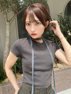 サンド 大阪梅田(sand) @shin__sandボブウルフ/ネビージュ/小顔/ワンレン/大阪梅田