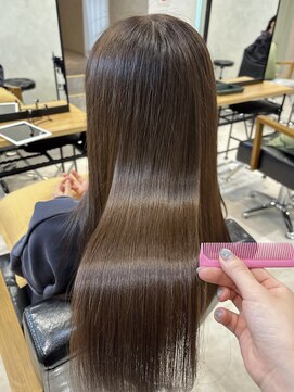 タルテヘア 日吉(talute hair) 髪質改善！酸熱トリートメントMETEOカラー