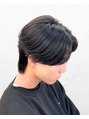ビカムメンズヘアー 栄店(become men's hair)&nbsp;癖毛の方でも綺麗な毛流れ作れます！ご相談ください！/名駅