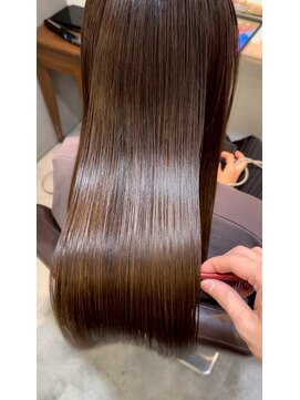 美人髪ラボ 神戸元町店 髪質改善/縮毛矯正/ストレートヘア髪/ロングヘア