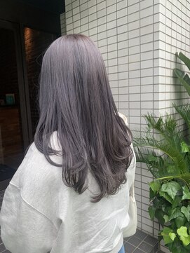 ポレポレ(pole pole) アイスグレージュ☆ブリーチで透明感抜群アッシュカラー