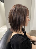 ピアーネ 三宮トアロード店(PIANE) 外ハネがかわいいグレージュボブ