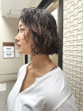 ニール 名古屋 伏見 丸の内(NEELU) 【NEELU_misa】ボブパーマ