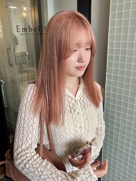 アンベリール 大名(Embellir) ピンクベージュ！