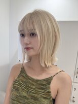 アスター 天神大名店(Aster) 小顔に見えるトレンドヘア/黒髪/オリーブグレー/ココアベージュ