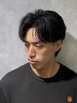 曲がる縮毛矯正専門店 バイ レイズ 名駅(曲がる縮毛矯正専門店 by RAYS)&nbsp;シースルーフェザーセンターパートショートフェザーパーマ h