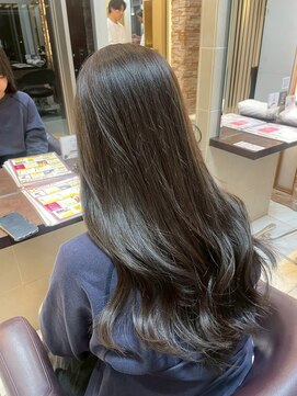 ルページ 千葉(lpage) 髪質改善/顔周りレイヤーカット/グレージュ[千葉/千葉駅]