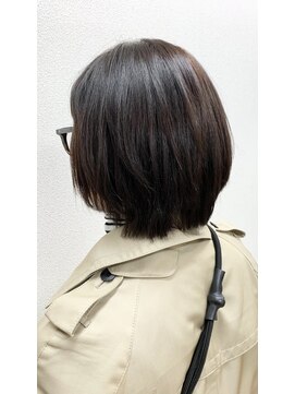 松本平太郎美容室 大宮店 イノアカラー(オレンジブラウン)×カット20代/30代/40代