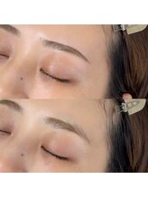 【名駅5分/早朝予約可】肌に優しいWAXと間引き技術♪ムダ毛を処理し、濃淡を整えてふんわり質感の眉毛に