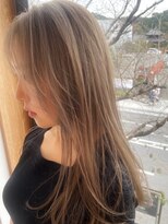 ビュートリアム 鎌倉小町(BEAUTRIUM) ミルクティベージュ/ダブルカラー/beautrium鎌倉小町 大冨ハナ