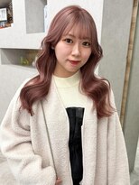 アロ 大阪梅田(alo)&nbsp;【momoa】ピンクブラウン《ピンクカラー/ブリーチ》