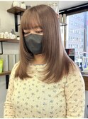 ハッシュカット/顔周りカット/横浜/ハイトーン/金髪