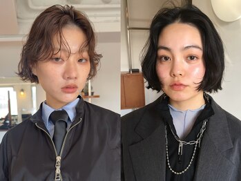 トーカ(tohka)の写真/パーマが得意なスタイリストが、髪質・クセ・ダメージを見極めて一人ひとりに最適なデザインをご提案。