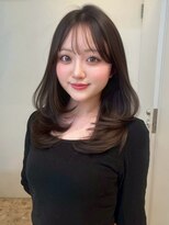 リエル 京都四条烏丸(Liyelle)&nbsp;大人可愛い20代30代40代インナーカラー小顔ウルフレイヤーボブ