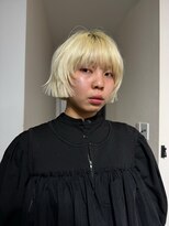 ナービス(NARVIS)&nbsp;ブリーチカラー/ブロンドカラー/ショートボブ