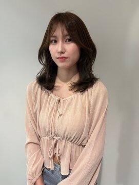 アクシス ナゴヤ(AXIS NAGOYA) イメチェン/ピンクベージュ/アンブレラカラー/前髪/名古屋駅