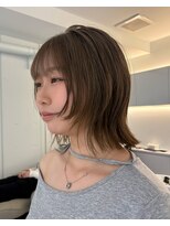 ノラ ウメダ(NORA UMEDA) 透明感カラーミルクティーベージュケアブリーチY2K梅田