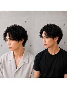 ラカトッカ 中目黒(LAKA TOCCA)の写真/“やりすぎない洒落感×抜け感”ニュアンスで差がつく。無造作なのにキマる、洗練されたメンズスタイル