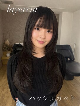 エトワ 中央店(etoi) 大分ハッシュカット韓国レイヤーカットワンホンヘアヨシンモリ
