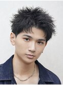 伸ばし途中のスタイルにおすすめ◎メンズショート メンズカット