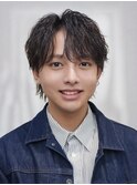 学生に人気の緩めシャドウパーマ◎メンズパーマ メンズヘア