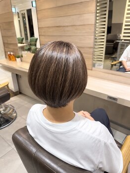 アース 志木店(HAIR & MAKE EARTH)の写真/志木◆似合わせショートが得意♪骨格・髪質に合わせた小顔カット