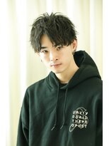 ウィルゴ(VIRGO) 【VIRGO】無造作質感ハーフアップバングマッシュショート