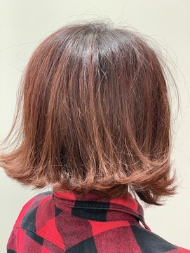 ユキオ オブ ヘアー(YUKIO of Hair) 【yukio本店】黒髪暗髪アッシュ小顔前下がりボブ☆