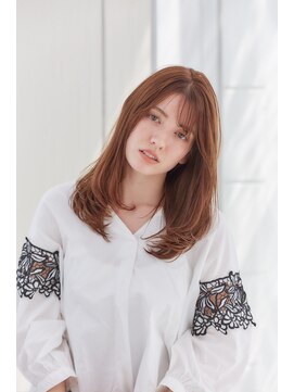 ミチオ ノザワ ヘアサロン ギンザ(Michio Nozawa HAIR SALON Ginza) くずしワンカール×柔らかベージュ