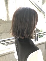 アプシー 南が丘本店(apsee)&nbsp;切りっぱなしボブ！#くすみベージュ