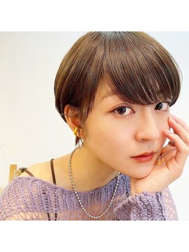 ラナ 渋谷(Lana) 【Chill】大人かわいいピンクベージュクールショートマッシュ