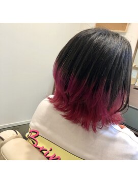 オリ(oli.) レイヤーボブ×デザインカラー
