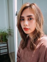 ディバイン ティエドゥール お花茶屋(divine tiedeur)&nbsp;かき上げレイヤースタイル