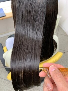 雨とランプ 髪質改善『ヘアエステ』【雨とランプ 縮毛矯正 琴似　髪質改善】