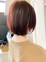 キャアリー(Caary)&nbsp;福山市美容室　人気　小顔補正立体カット caaryツヤフワボブ