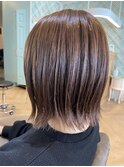 4-8 切りっぱなしボブ/切りっぱ