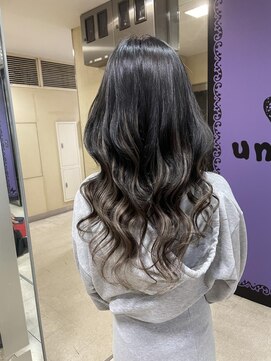 アンリップ ジー(salon unripG) h.i #アッシュグレージュ