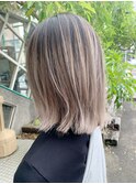 バレイヤージュ☆ハイトーングレー