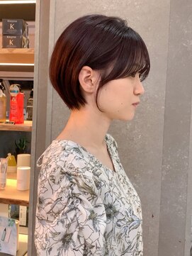 ロンド 表参道店(Lond) ◇小顔効果 顔周りカット 丸みショート
