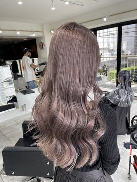 ブレンド 渋谷(BLend) 【BLend 渋谷】ミルクティーベージュカラー