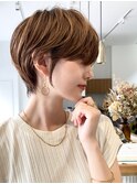 大人可愛い20代30代40代50代小顔ショートボブナチュラルショート
