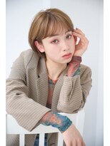 リトル 旭川(little)&nbsp;耳掛けボブアッシュベージュ