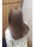 ダブルカラー/大人ボブ/黒髪スタイル/髪質改善/縮毛矯正 